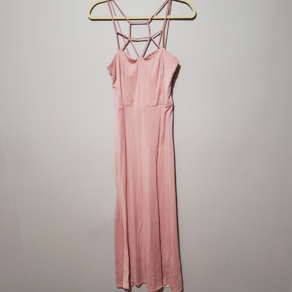Pink Long Dress